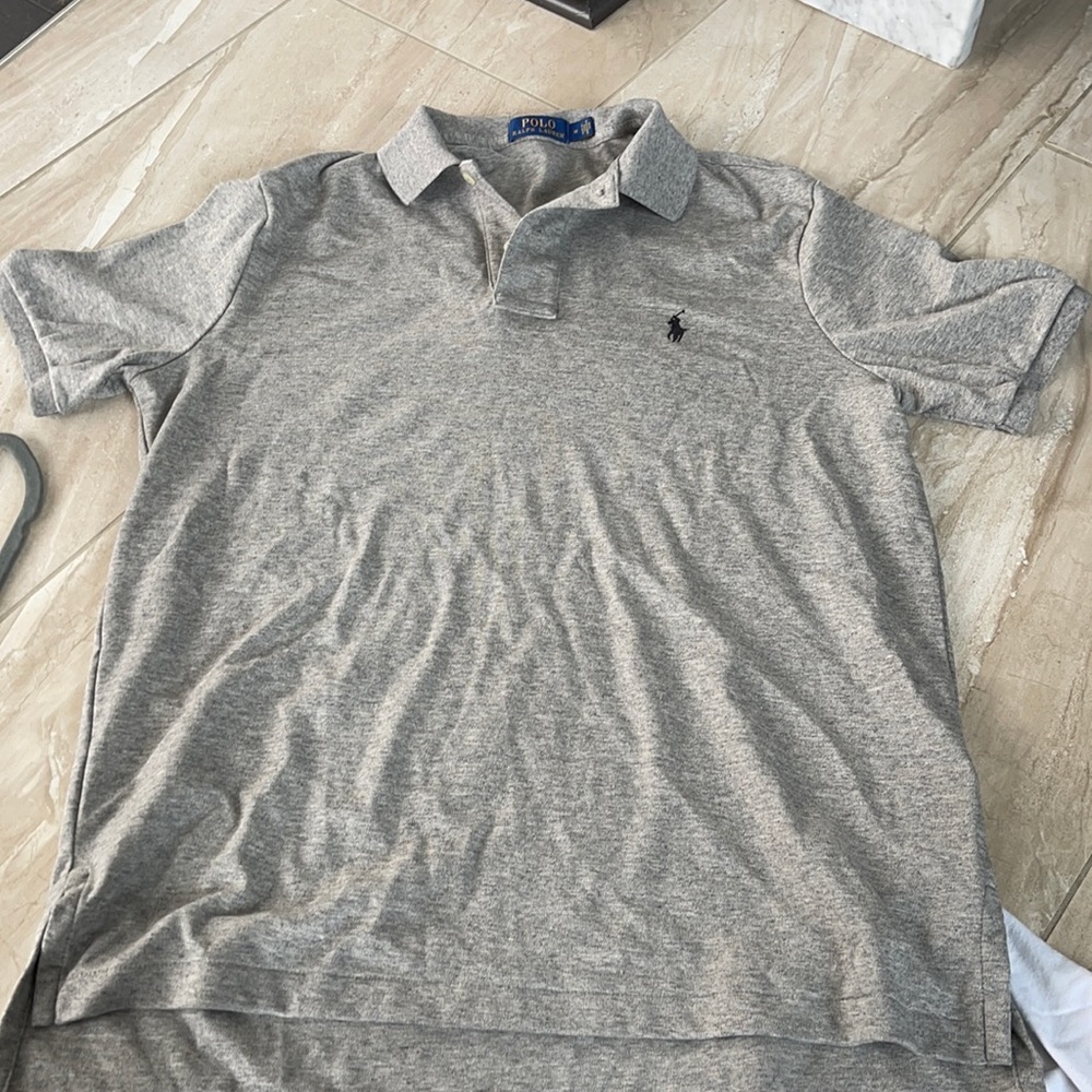Grey Polo Shirt